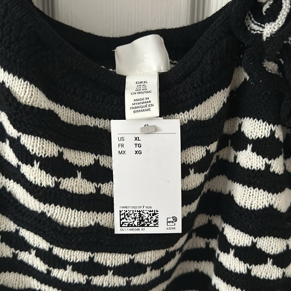 H&M Crochet Look Crop Top - Picture 9 of 10